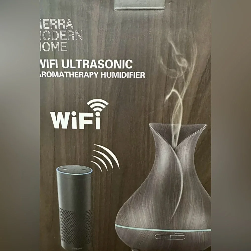Ultrasonic Aromatherapy Humidifier-Alexa Compatible, Portable